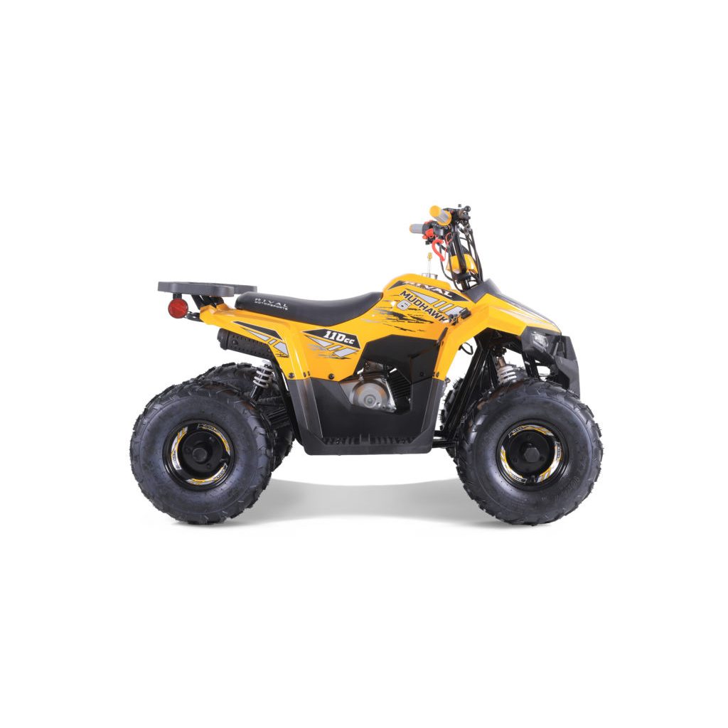 Youth ATV for Kids Ages 6+ โ 4-Stroke Engine Automatic D-N-R Transmission, Remote Shut-Off, Speed Limiter, Tether Kill Switch, LED Lights, Front & Rear Brakes โ Beginner Kids Quad Bike