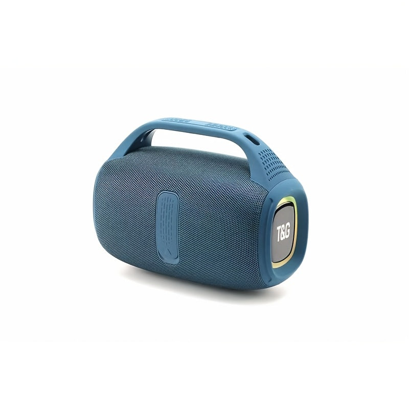 TG674 30W Portable Outdoor Bluetooth Speaker IPX4 Waterproof Subwoofer Dual Pairing 3600mAh Battery Booming Bass with Handle – Black Blue Gray