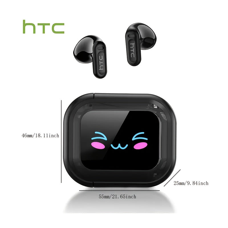 AI Translator Headset - Real-Time Translation in 131+ Languages, Wireless, Touch Control, Smart LCD Screen, Gaming Mode, Compatible with PC, Phone & Tablet for Travel, Business & Everyday Use