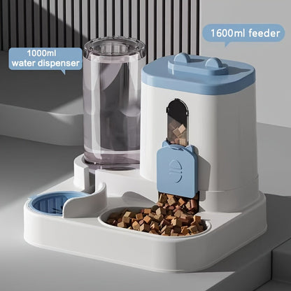 Slow Feeder Bowl for Dogs & Cats - Fun Rolling Ball Puzzle Feeder & Portion Control Dispenser, Controls Eating Speed, Prevents Bloat, Ideal for Senior Dogs & Picky Eaters