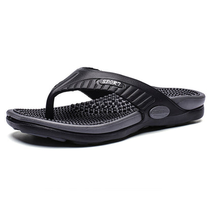 Acupressure Massage Flip-Flops - Arch Support, Shock-Absorbing & Non-Slip - Unisex Indoor, Outdoor & Beach Sandals - US 8–12 - Orange Red, Green, Red, Black, Khaki & Brown