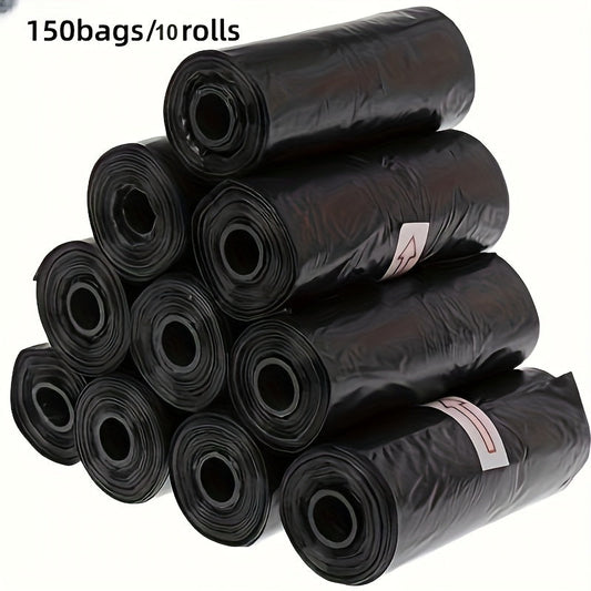 Dog Poop Bags Bulk Refill Rolls 150-300 Count - Durable Leak-Proof Pet Waste Bags, Portable Dispenser Refills, Easy-Tear Pet Cleanup Bags for Dogs Outdoor Walking, Thick Odor-Control Garbage Bags