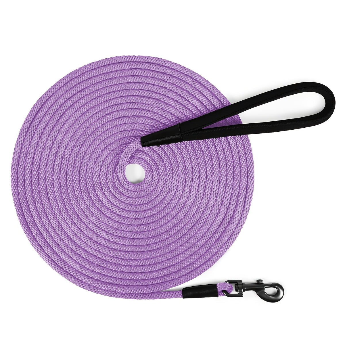 Nylon Long Dog Training Leash 15ft 30ft 50ft – Obedience Recall Training Lead for Small Medium Large Dogs, Outdoor Camping Hiking Beach Running Off-Leash Practice