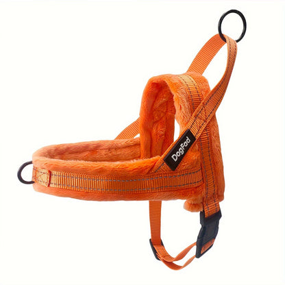No Pull Reflective Dog Harness - Quick Fit Adjustable Vest with Comfortable Lining, Easy On & Off for Walking, Night Safety Reflective Straps, Fits Small Medium Large Dogs