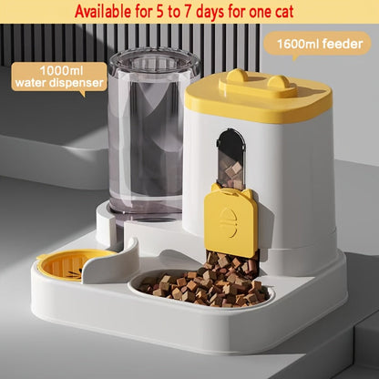 Slow Feeder Bowl for Dogs & Cats - Fun Rolling Ball Puzzle Feeder & Portion Control Dispenser, Controls Eating Speed, Prevents Bloat, Ideal for Senior Dogs & Picky Eaters