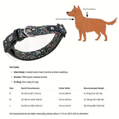 Adjustable Dog Harness Leash Collar – Breathable Soft Pet Walking Gear for Small to Large Breeds, S M L Sizes, Choose Harness / Collar / Leash / Bib Individually, Outdoor Safety Walking Equipment