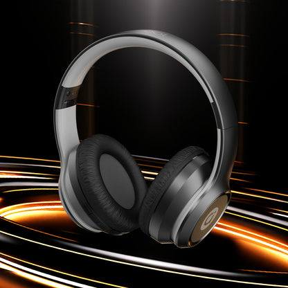 Wireless Bluetooth Over-Ear Headphones with Detachable In-Ear Earbuds, Built-In Microphone, Active Noise Isolation, Retractable Foldable Design, Hi-Fi Stereo Audio for Music Gaming Work - 2 Colors
