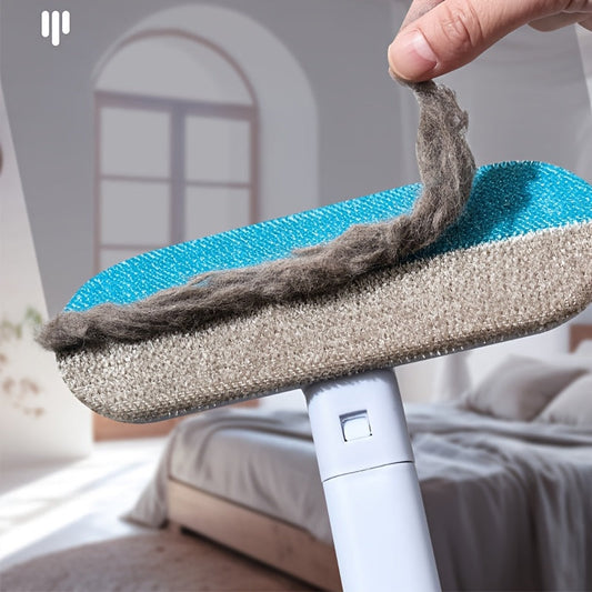 Pet Hair Remover Brush – Multi-Functional Dog & Cat Hair Cleaner Lint Roller for Carpets, Sofas, Beds & Furniture, Reusable Grooming Hair Picker for Home Use