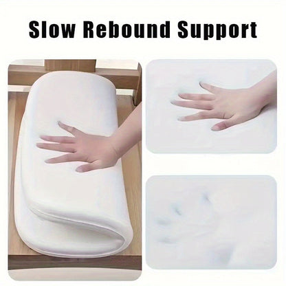 1.5-Inch Memory Foam Seat Cushion with Washable Cover – Non-Slip Grip, Pressure Relief & Posture Support for Office Chair, School Desk, Truck & Wheelchair