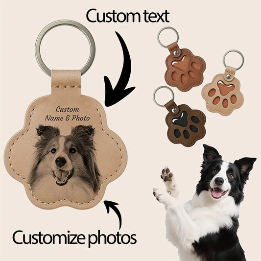 Personalized Pet Hair Souvenir Keychain - Custom Pet Avatar Hair Collection Keychain, Cute Dog & Cat Design Gift for Pet Lovers, Durable Pet Keepsake for Christmas Halloween Birthday