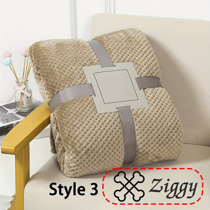 Personalized Pet Blanket Custom Embroidered with Name - Plaid Throw Blanket for Dogs & Cats, Cozy Machine Washable Bedspread for Bed & Couch, 3 Embroidery Styles 4 Colors - Puppy & Kitten Gift