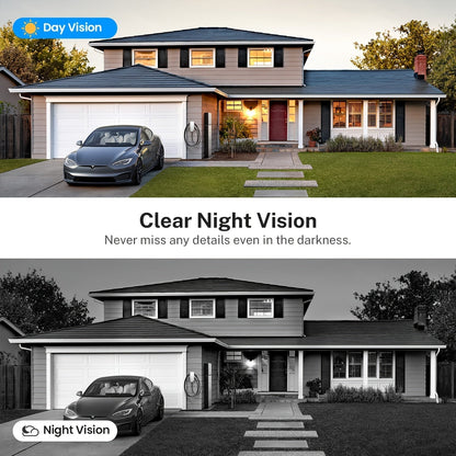 960P Smart Video Doorbell Wireless WiFi Camera – Two-Way Talk, Color Night Vision, AI Person & Vehicle Detection, 2.4G/5G WiFi, 3:4 Full View Screen, Real-Time Remote Monitoring for Home Security