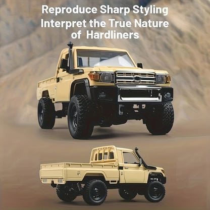 MN-82 1 12 Scale Off-Road RC Climbing Car 2.4GHz Four-Wheel Drive Dual Speed All Terrain Remote Control Truck Collectible Model Adults Kids Indoor Outdoor Gift
