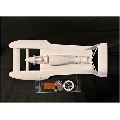 1/25 Scale Oh Boy Oberto Unlimited Hydroplane Boat Plastic Model Kit – 51 Pieces, Acrylic Display Stand with Sound Chip, Paints, Glue, Brushes & Water-Slide Decals, Collector Gift for Hydroplane Fans