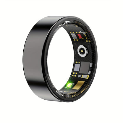 Smart Ring Health Tracker for Women & Men – Step Counter, Calorie Tracker, Sleep Monitor, Body Temperature, Menstrual Cycle, Stress Tracking, Fitness Ring Compatible with iPhone & Android SmartHealth App