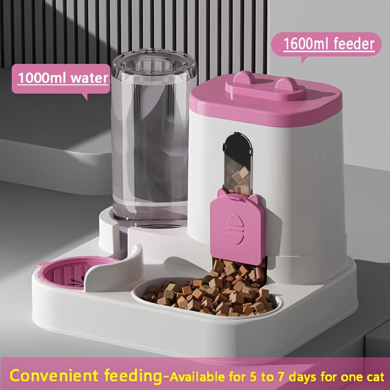 Slow Feeder Bowl for Dogs & Cats - Fun Rolling Ball Puzzle Feeder & Portion Control Dispenser, Controls Eating Speed, Prevents Bloat, Ideal for Senior Dogs & Picky Eaters
