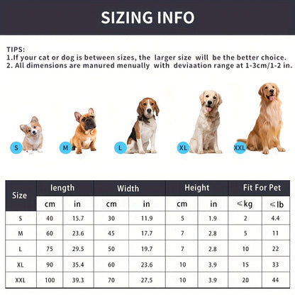 Orthopedic Memory Foam Dog Bed for Medium Dogs – Thickened Pet Mattress with Non-Slip Moisture-Proof Bottom, Removable Washable Zipper Cover, Joint Support Dog Bed for Indoor Use