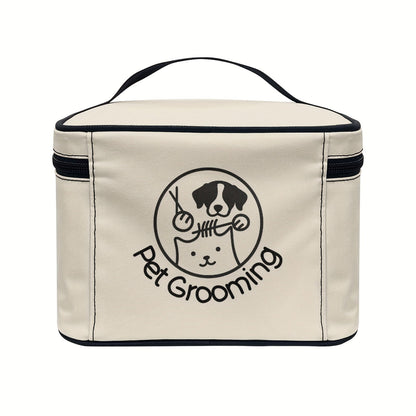 Pet Grooming Tool Storage Bag for Dogs & Cats – Portable Organizer with Handle & Double Zipper, Travel-Ready Dog Cat Grooming Kit Pouch, Ideal Gift for Pet Lovers