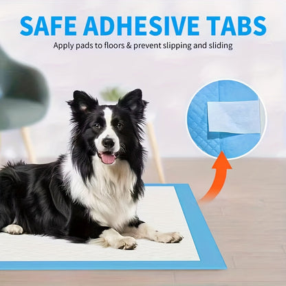 XXXXL Dog Pee Pads 34"x28" – Super Absorbent Leak-Proof Odor-Control Disposable Pet Training Pads, Bulk Pack for Dogs Puppies & Cats, Easy Potty Training & Accident Protection