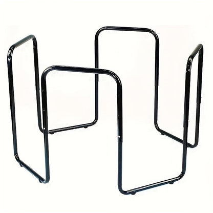 Adjustable Height Iron Play Stand for Tuff Tray – Fits 27.56" & 39.37" Sand Water Sensory Trays – Sturdy Black 3-Leg Frame, Portable Outdoor Sensory Play Table Stand for Kids Toddlers Classroom Home