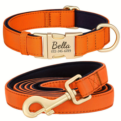 Customizable Nylon Dog Collar with Quick-Dry Diving Cloth Lining – Soft Comfortable Durable Collar for Small Medium Large Dogs – Personalized ID Info Dog Collar for Daily Walking & Outdoor Activities