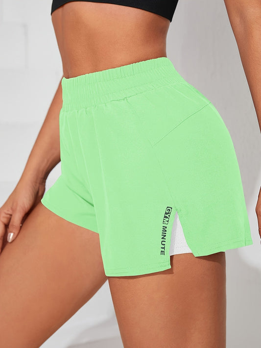 Women's Yoga Shorts with Pocket – Stretch Non-Sheer Sporty Casual Athletic Shorts for Workout Gym Running Spring Summer Fall