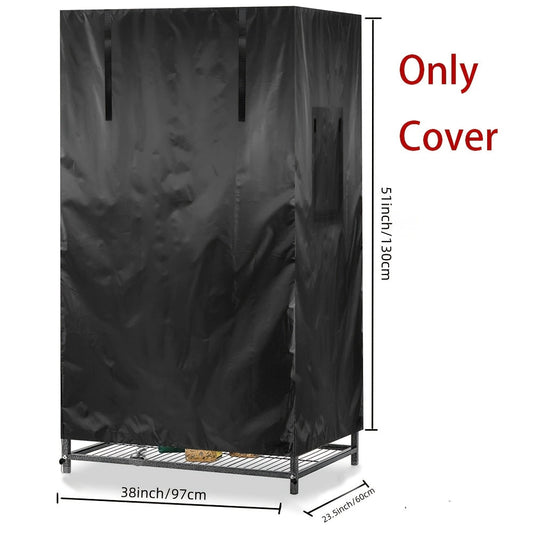 Blackout Bird Cage Cover Good Night Lightweight Breathable Polyester Privacy Sleep Cover for Parrots Cockatiels Budgies Small Birds – Reduces Stress Promotes Rest