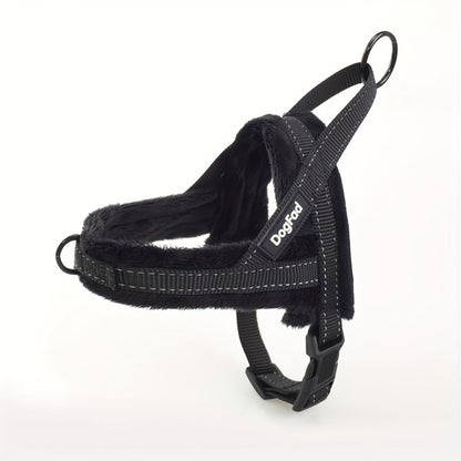 No Pull Reflective Dog Harness - Quick Fit Adjustable Vest with Comfortable Lining, Easy On & Off for Walking, Night Safety Reflective Straps, Fits Small Medium Large Dogs